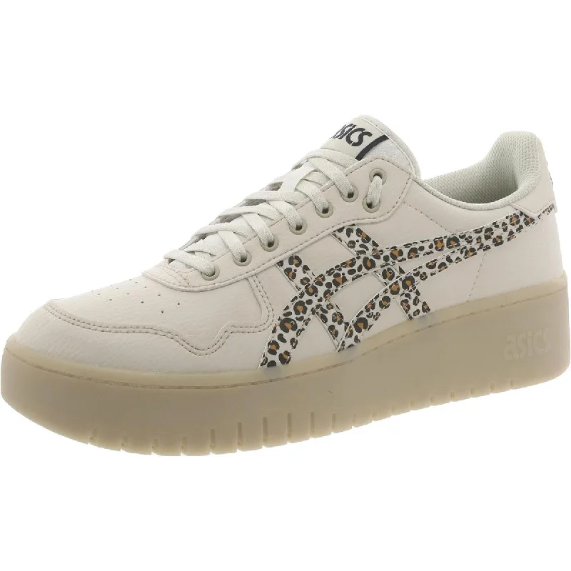 Japan S PF Womens Lace Up Logo Casual And Fashion Sneakers