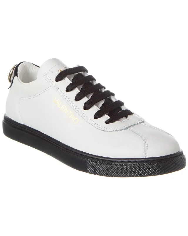 Valentino By Mario Valentino Sandy Leather Sneaker