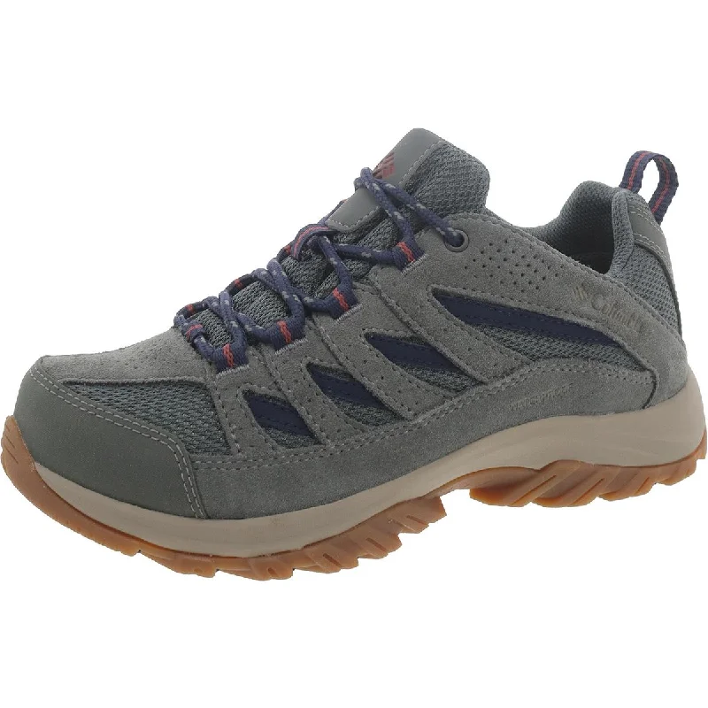 Crestwood Womens Suede Outdoor Hiking Shoes