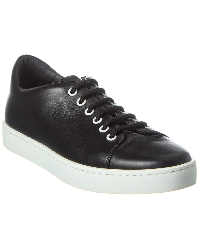 Manolo Blahnik Semanada Leather Sneaker