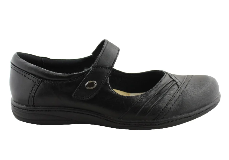 Planet Shoes Jamie Womens Mary Jane Comfort Shoe With Arch Support