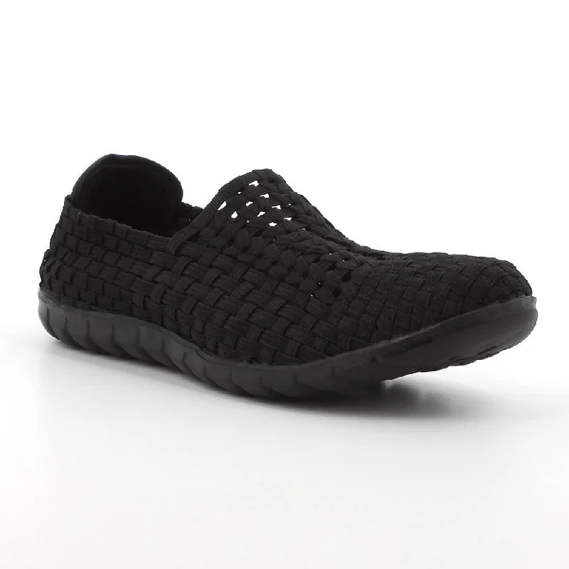 Rock Spring Arbatax Woven Elasticated Slip On - Black