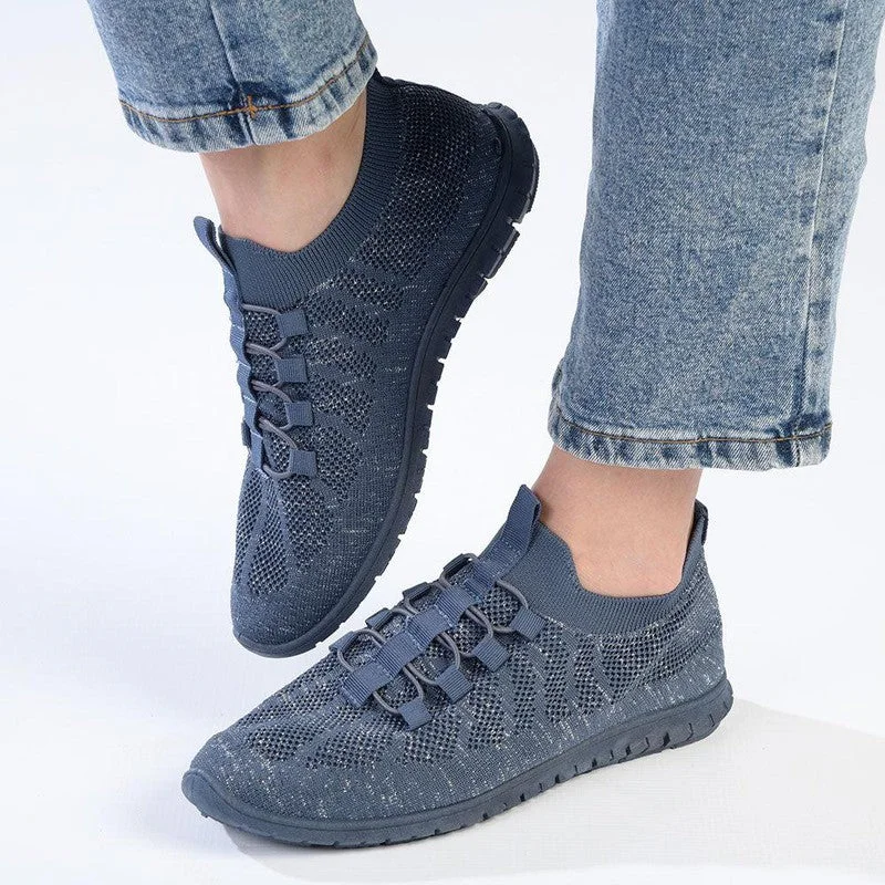 Limited Stock, Big Sale Soft Style by Hush Puppies Nansia Fashion Sneaker - Denim Blue